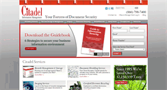 Desktop Screenshot of citadelim.com